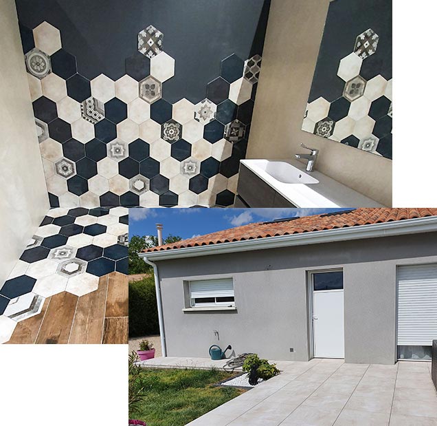 Créat Carrelage : création et rénovation salle de bain à Poitiers, Châtellerault & Parthenay